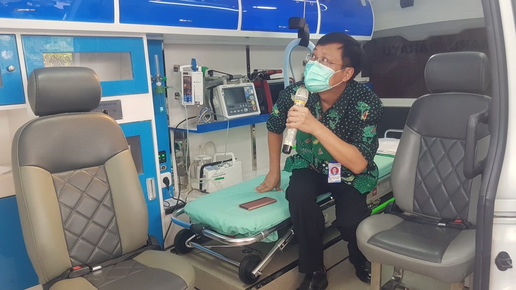 RSMR Kudus Luncurkan Ambulan Emergensi