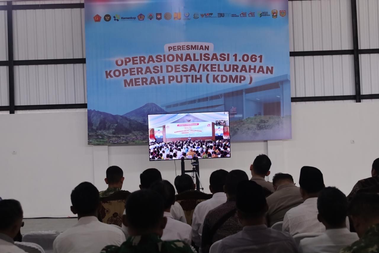 Koperasi Merah Putih, Desa Kuripan, Ekonomi Kerakyatan 2026, Afif Nurhidayat, Kodim 0707 Wonosobo, 2026