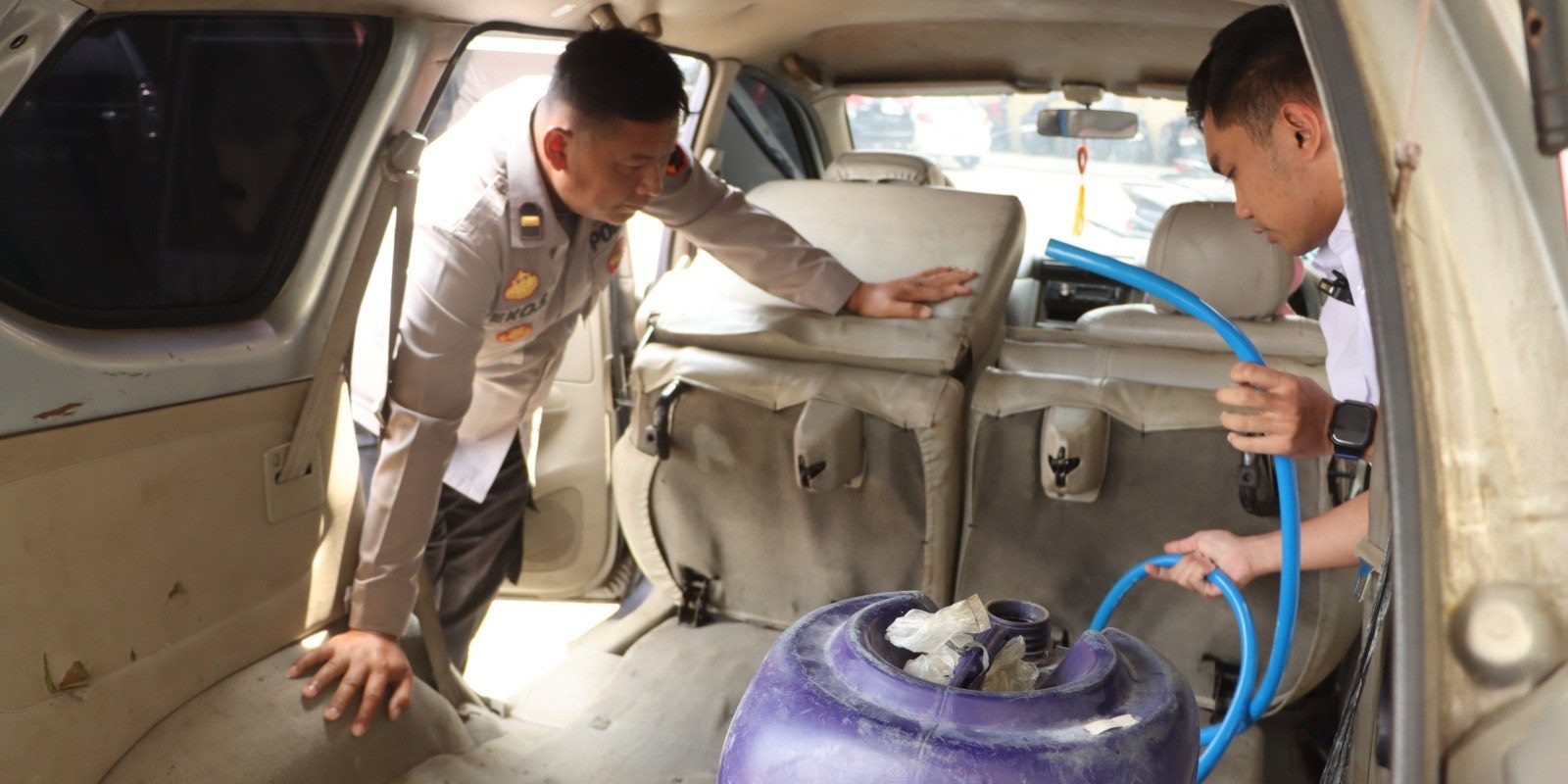 penyalahgunaan bbm, pertalite subsidi, polres wonosobo, tangki modifikasi, kriminal wonosobo