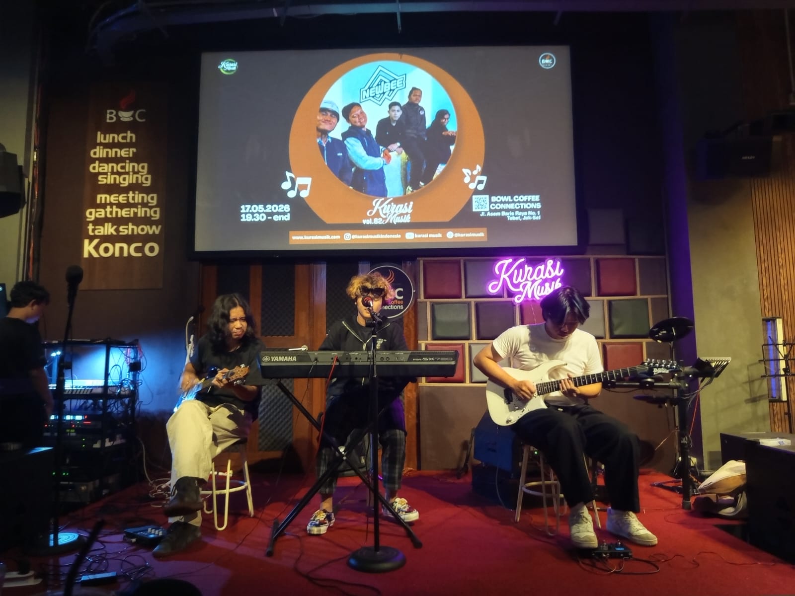 Kurasi Musik Vol 62, Musik Independen, Bowl Coffee Connection, Evaluasi Panggung, Musisi Lokal