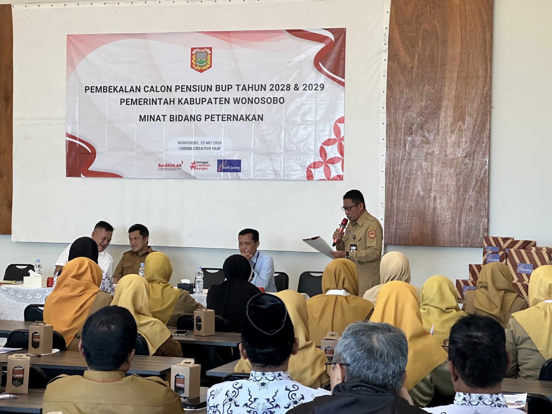 ASN Wonosobo, Badan Kepegawaian Daerah, Purna Tugas, Dieng Creative Hub, Afif Nurhidayat