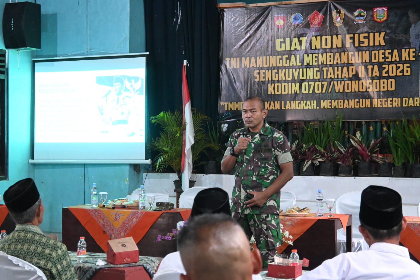 TMMD Sengkuyung Tahap II, Kodim 0707 Wonosobo, sengketa lahan, penyuluhan hukum, mitigasi bencana