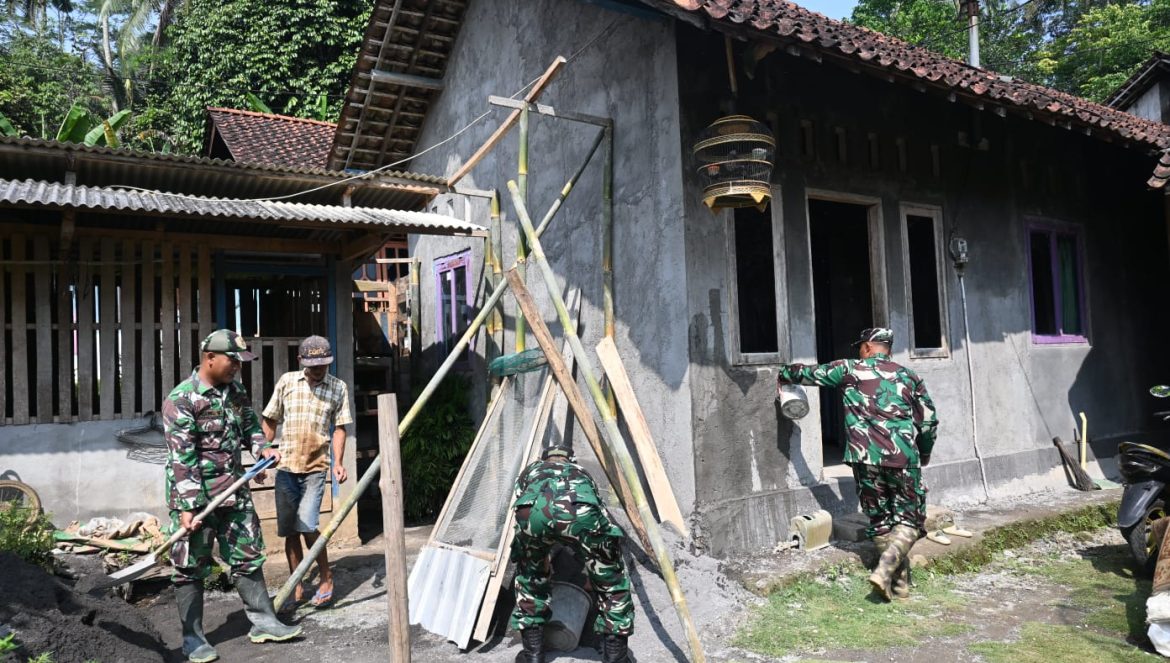 TMMD Sengkuyung Tahap II, Kodim 0707 Wonosobo, Bedah Rumah Grugu, Kecamatan Kaliwiro, Suposo