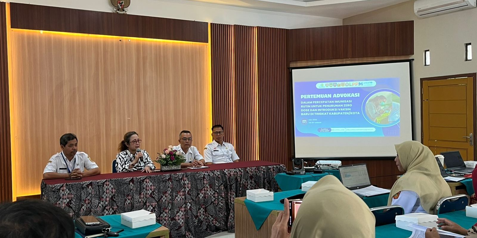 Dinas Kesehatan Wonosobo, Imunisasi Anak, Zero Dose, Vaksinasi Rutin, LPPM UNDIP
