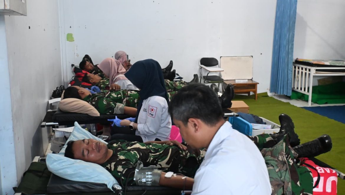 SMK Muhammadiyah Wonosobo, Kodim 0707 Wonosobo, Donor Darah Wonosobo, PMI Wonosobo, Letkol Inf Yoyok Suyitno