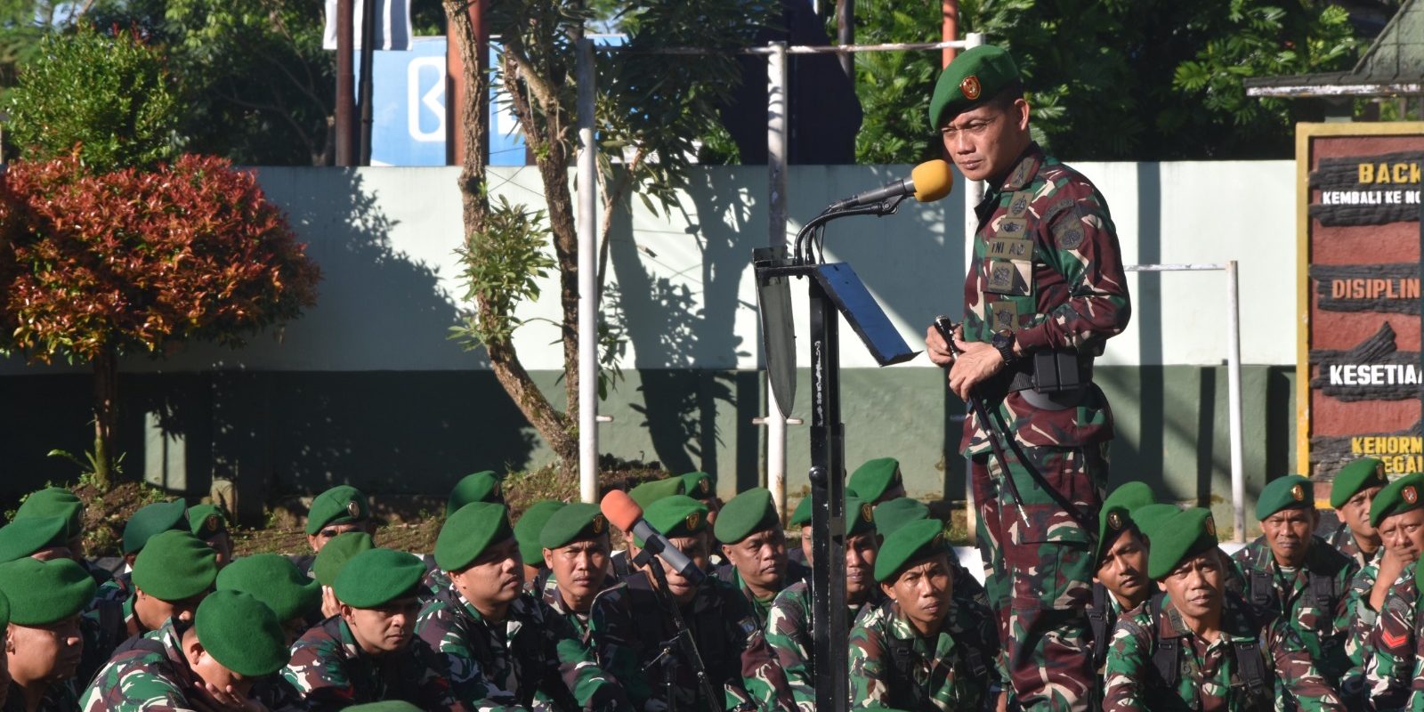 Kodim 0707 Wonosobo, Letkol Inf Yoyok Suyitno, Jam Komandan, Disiplin Militer, Program Pembinaan Kodim Wonosobo, Berita Wonosobo