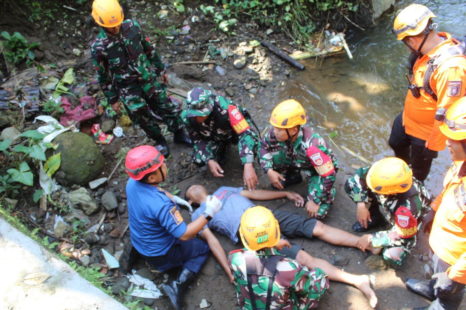 Kodim 0707/Wonosobo, mitigasi bencana, tanah longsor, Dusun Sidojoyo, BPBD Wonosobo