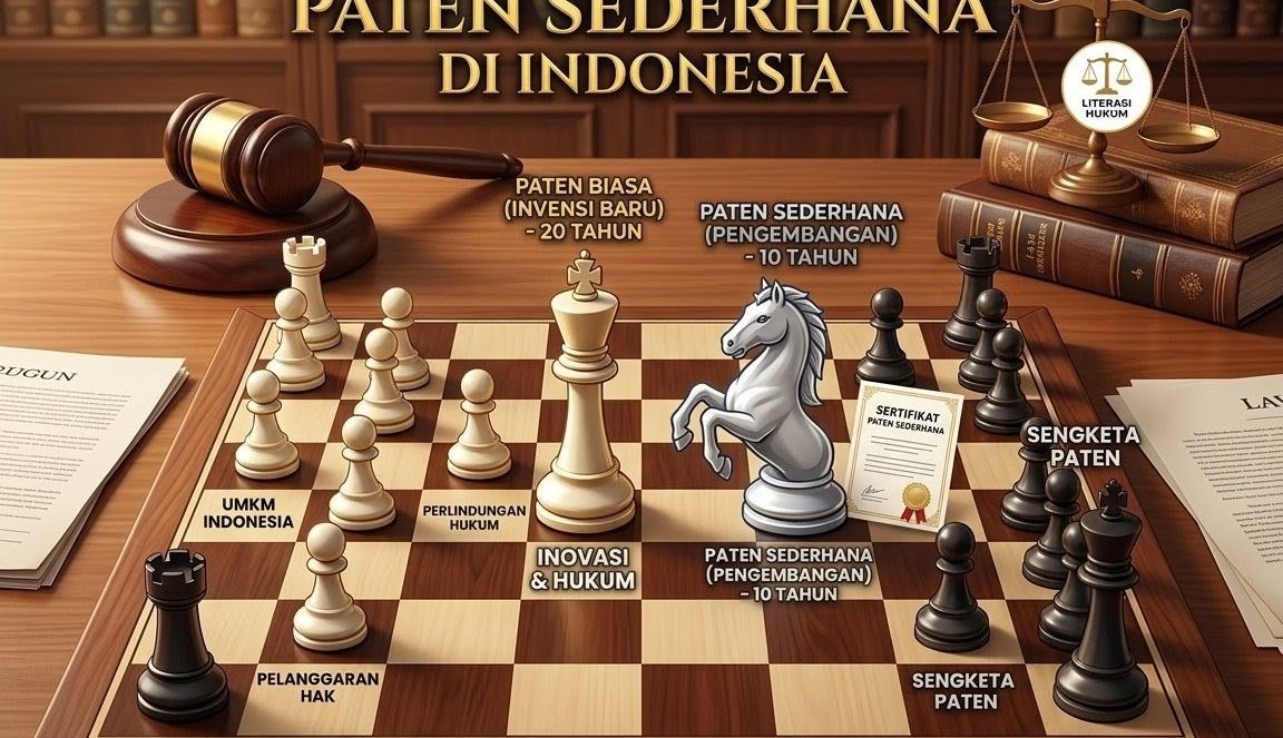 Paten Sederhana, hak kekayaan intelektual, pendaftaran paten, UMKM, hukum paten, Dirjen HKI, sengketa paten