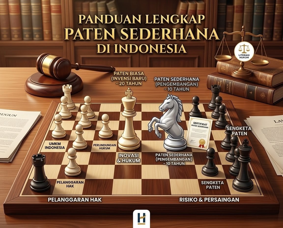 Paten Sederhana, hak kekayaan intelektual, pendaftaran paten, UMKM, hukum paten, Dirjen HKI, sengketa paten