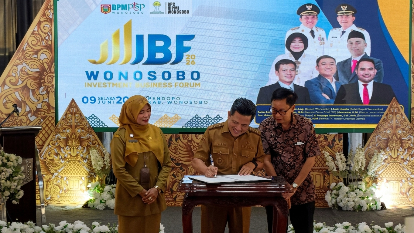 WIBF 2026, Investasi Wonosobo, UMKM Wonosobo, Hipmi Wonosobo, Pertanian Modern, Pariwisata Berkelanjutan, Peluang Bisnis