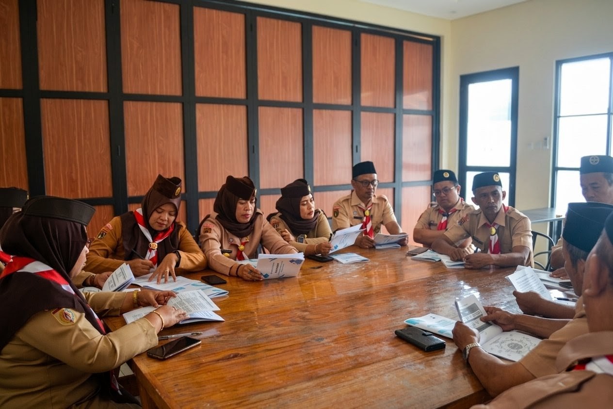 Kwarcab Wonosobo, Muscab Pramuka 2026, Indah Nuritasari, Pramuka Wonosobo, Muhammad Albar, Pendidikan Karakter, Kepemudaan Wonosobo