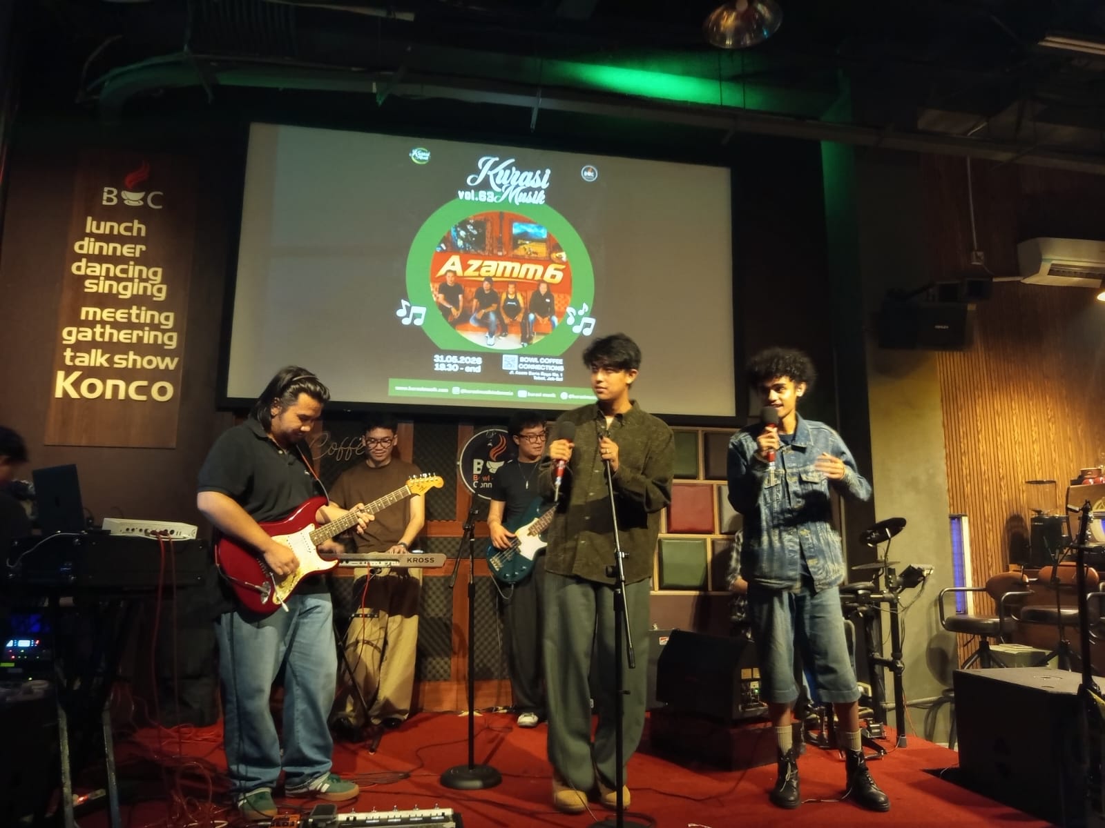 kurasi musik indonesia jakarta, evaluasi musisi independen, referensi musik wonosobo, wayang band, stamina panggung musisi