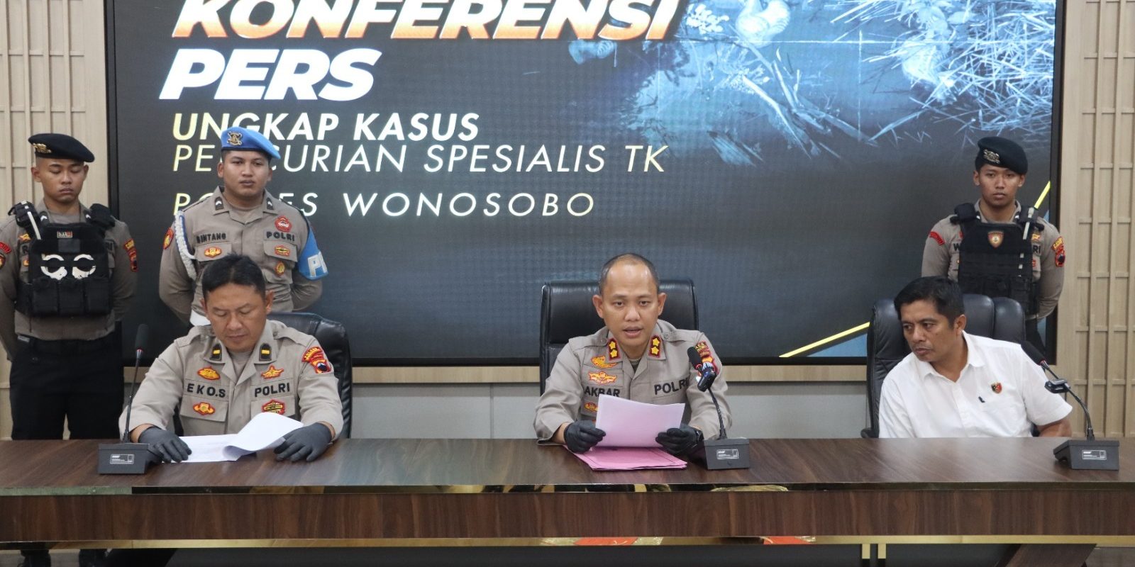 pembobolan sekolah, polres wonosobo, kriminalitas kedu, keamanan lingkungan, pencurian uang