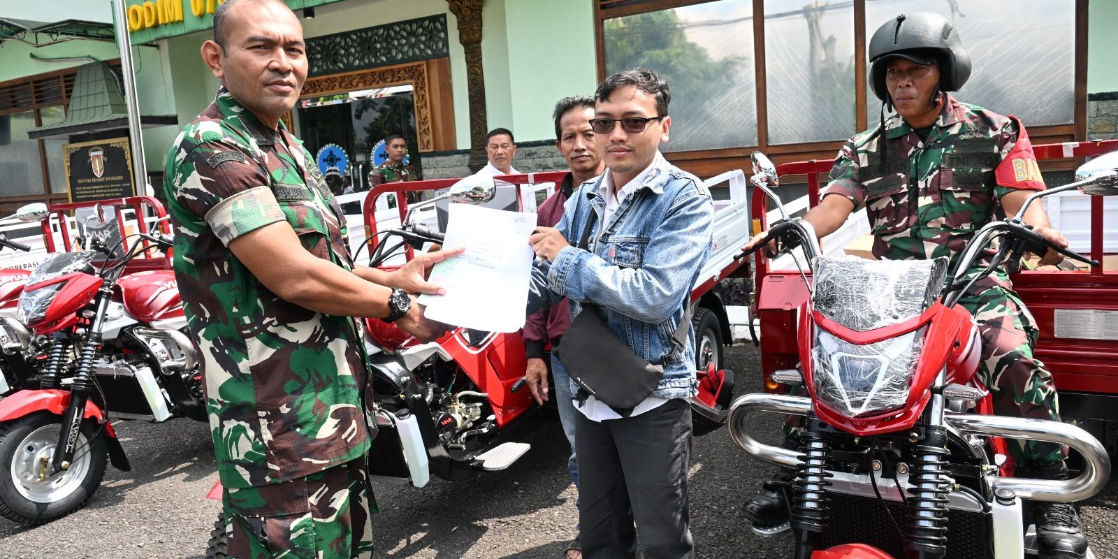 Kodim 0707 Wonosobo, Koperasi Desa Merah Putih, ekonomi pedesaan, kendaraan operasional, Desa Durensawit Leksono