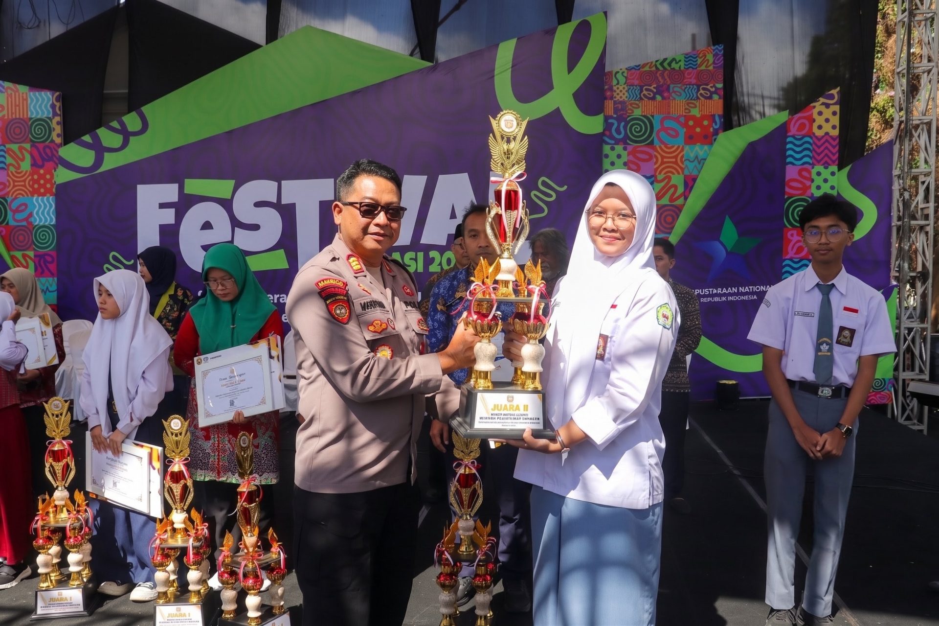 Festival Literasi Wonosobo, UMKM Kedu, Arpusda Wonosobo, Literasi Jawa Tengah, Pameran Buku