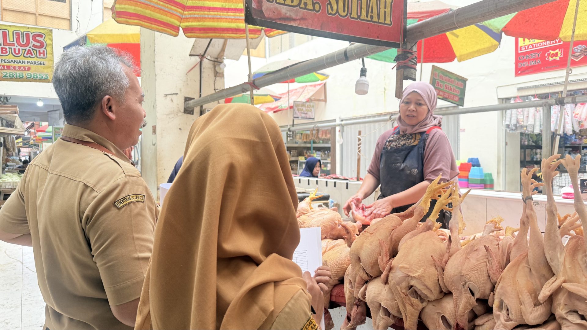 harga pangan, daging sapi, pasar wonosobo, pupuk bersubsidi, lpg 3 kg