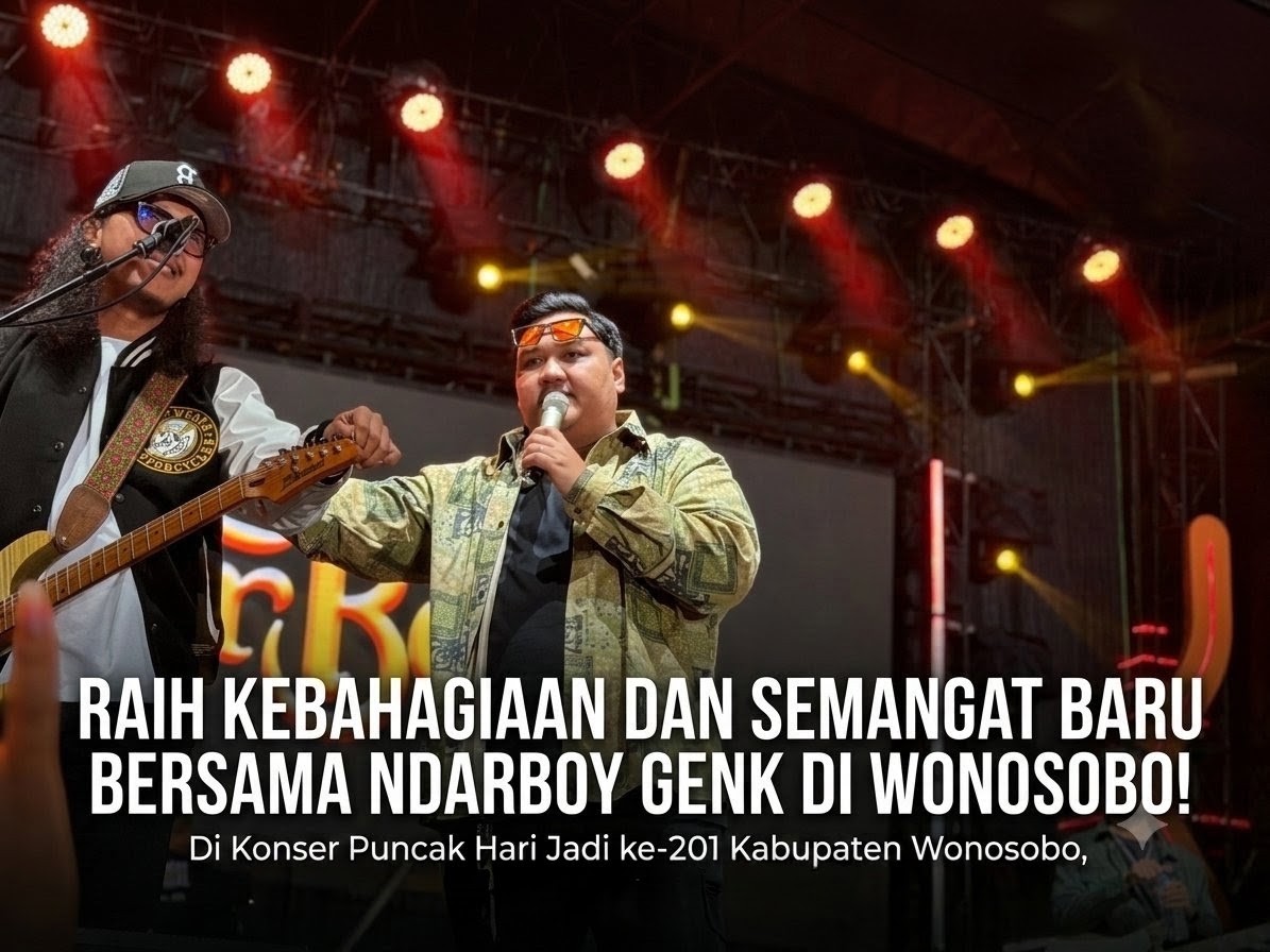 Konser Wonosobo 2026, Ndarboy Genk, HUT 201 Wonosobo, Bank Wonosobo, Djarum 76, Nyawiji Makarti, Info Wonosobo