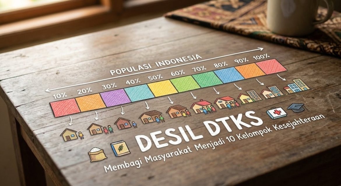 desil adalah, apa itu desil, arti desil kesejahteraan, desil 1 bansos