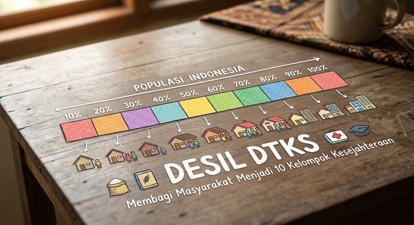 desil adalah, apa itu desil, arti desil kesejahteraan, desil 1 bansos