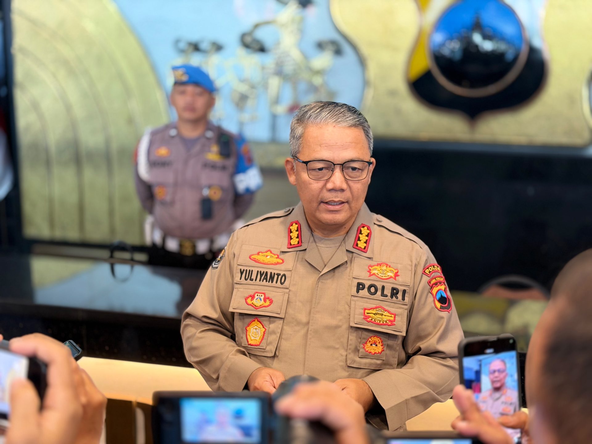 demonstrasi semarang, polda jateng, keamanan pelajar, unjuk rasa mahasiswa, konflik jalanan