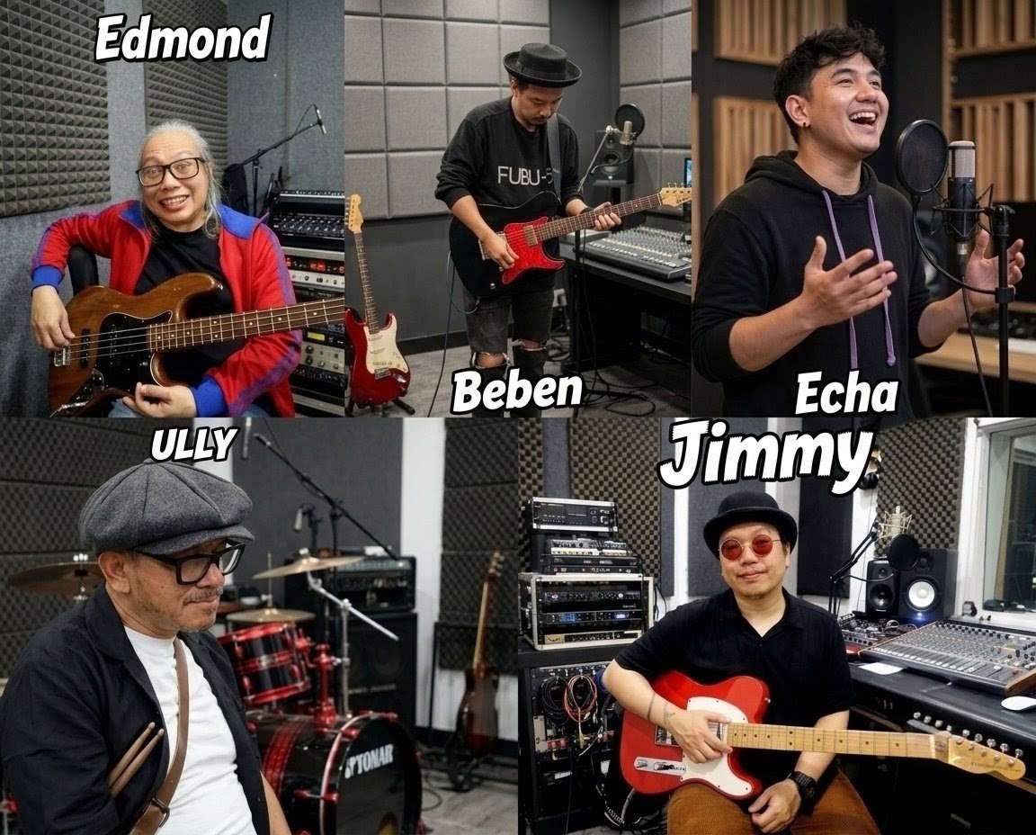 Ully & D'Gank, sejarah band Indonesia, Ully Dalimunthe, lagu Good Morning, musik indie Indonesia, rekomendasi lagu pop rock, Echa Hamid