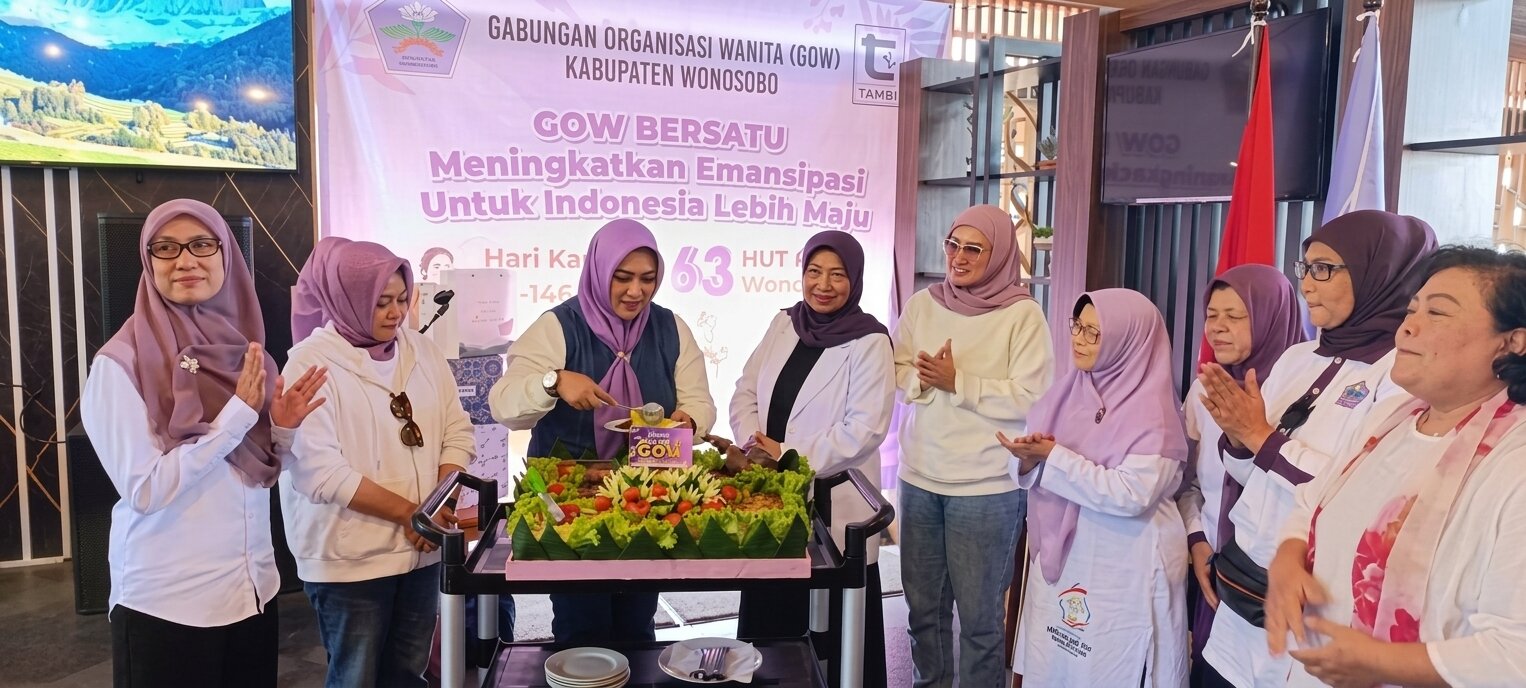 emansipasi wanita, organisasi perempuan, GOW Wonosobo, pemberdayaan perempuan, ketahanan keluarga, kesetaraan gender, sejarah GOW, Indonesia Emas 2045