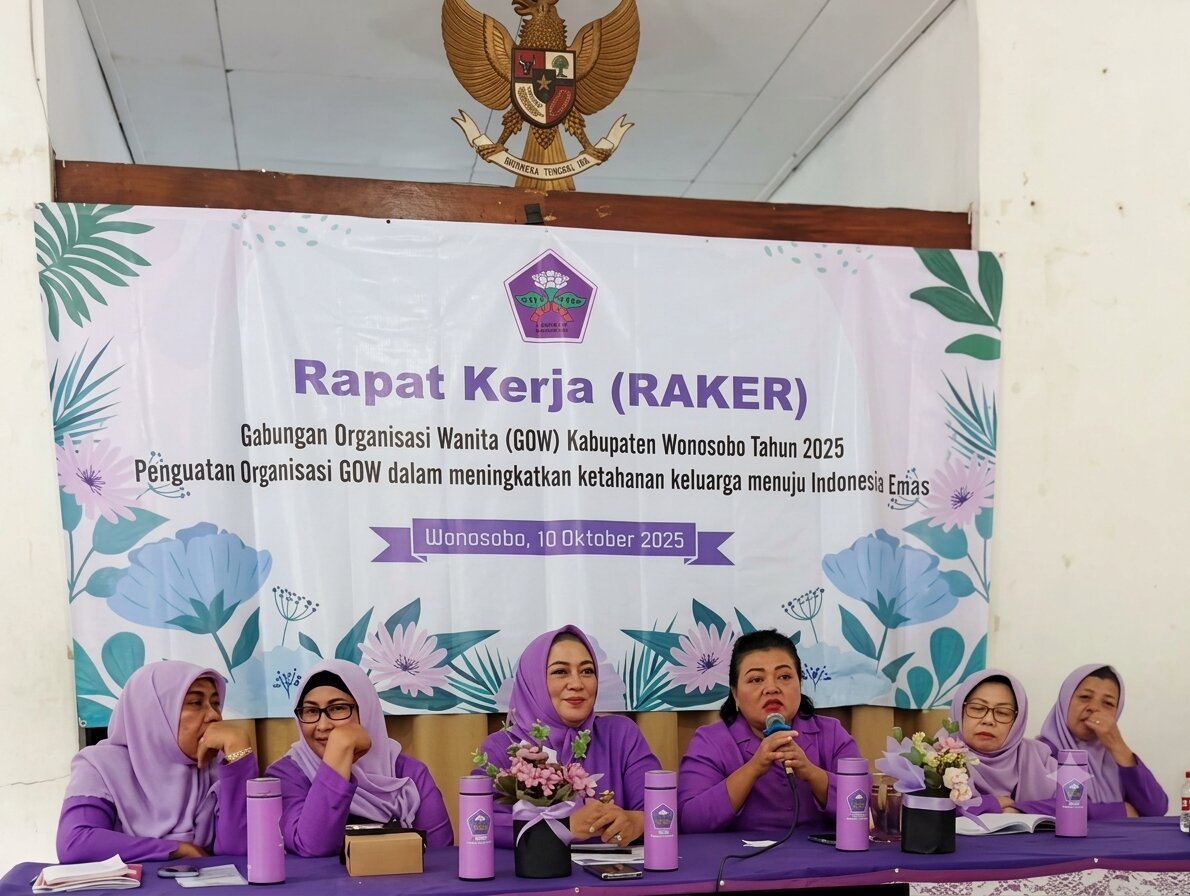 GOW Wonosobo, kesehatan keluarga, ekonomi rumah tangga, kesetaraan gender, Indonesia Emas 2045