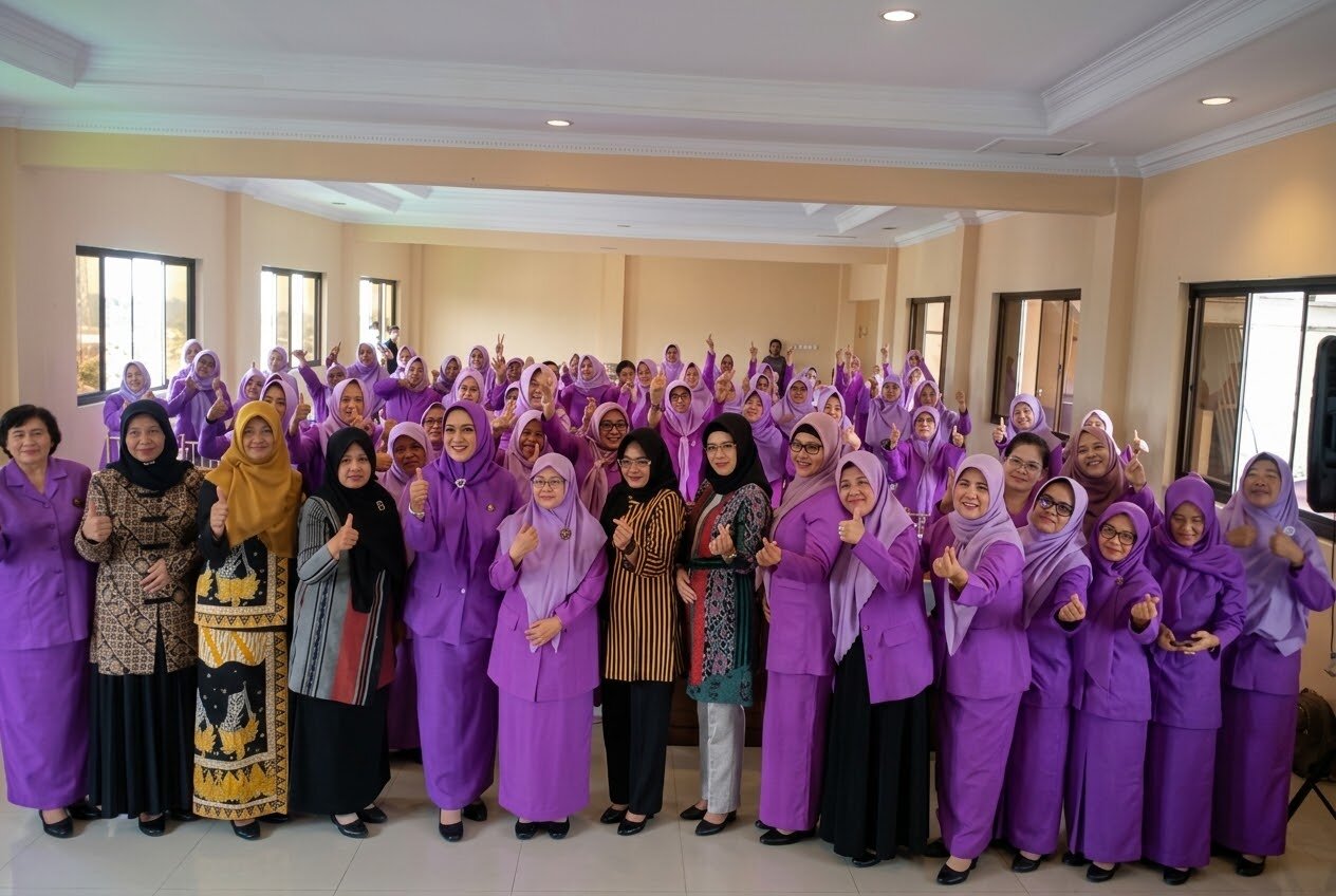 GOW Wonosobo, organisasi perempuan, strategi komunikasi, pemberdayaan perempuan, Maya Rosida, tata kelola organisasi, pembangunan daerah