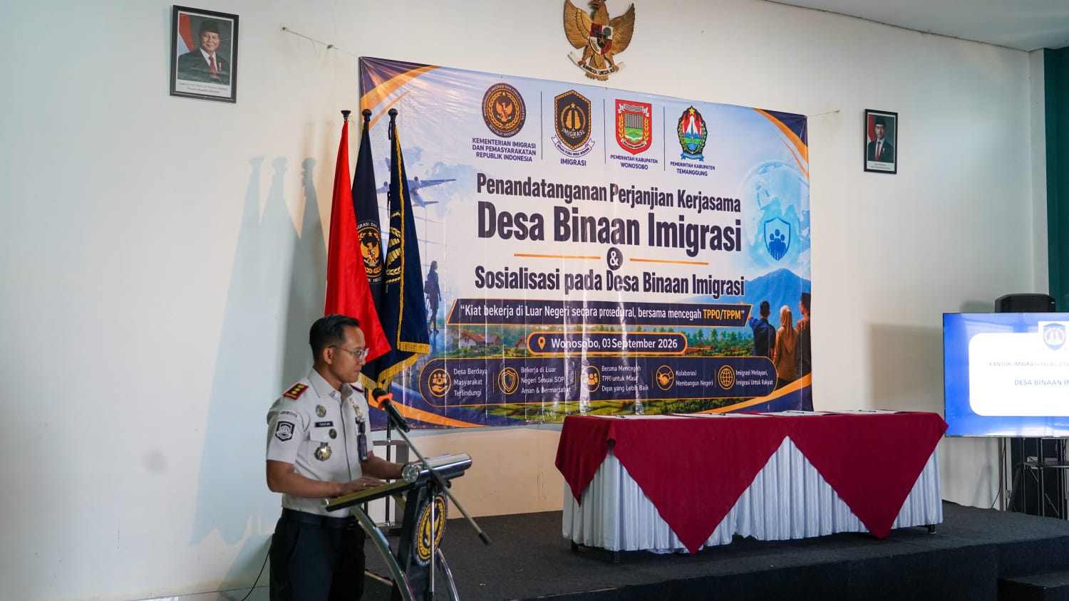 TPPO, Pekerja Migran, Imigrasi Wonosobo, Sindikat TKI, Desa Jlamprang