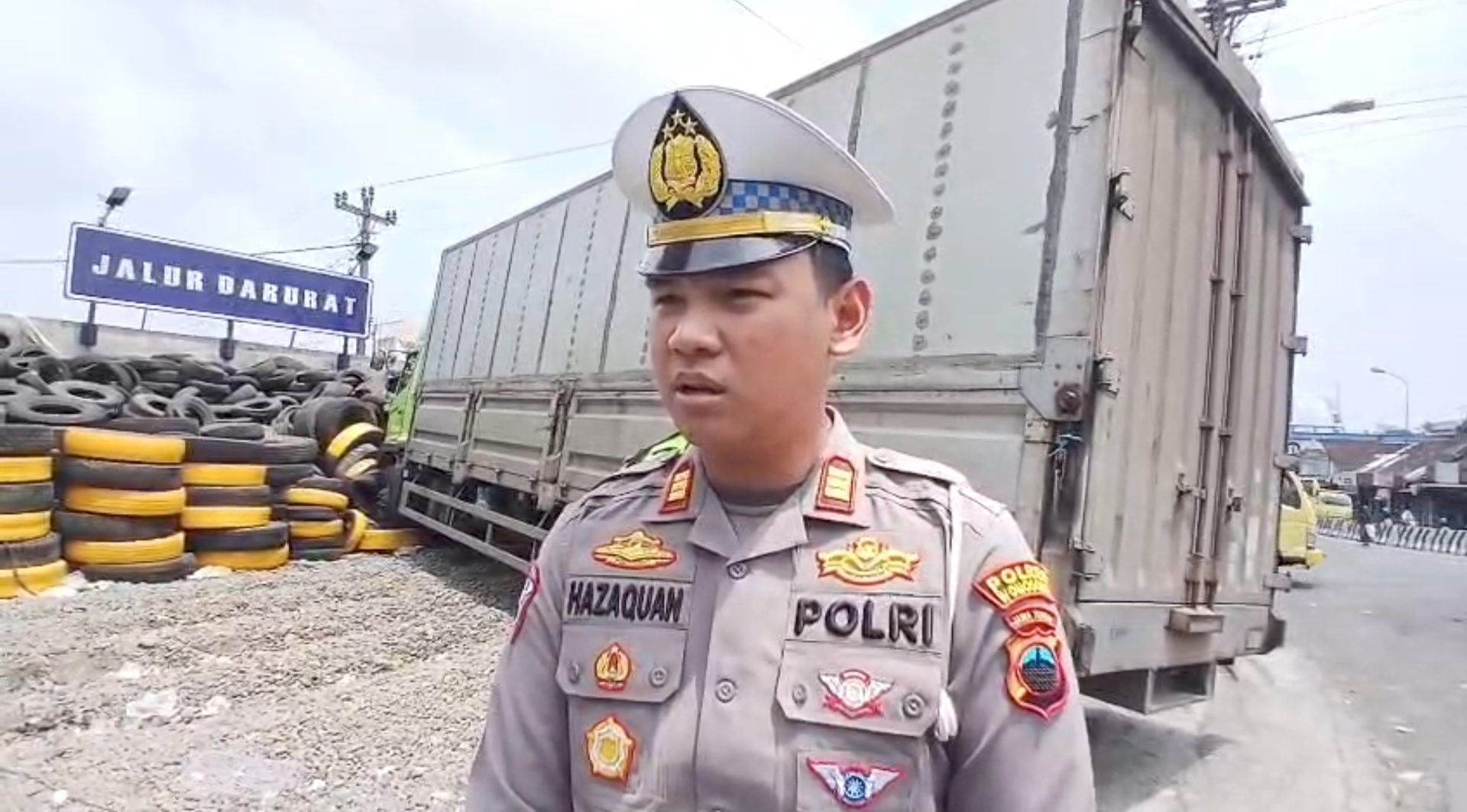 Kecelakaan Kertek, Tabrakan Truk, Polres Wonosobo, Jalur Parakan, Berita Wonosobo