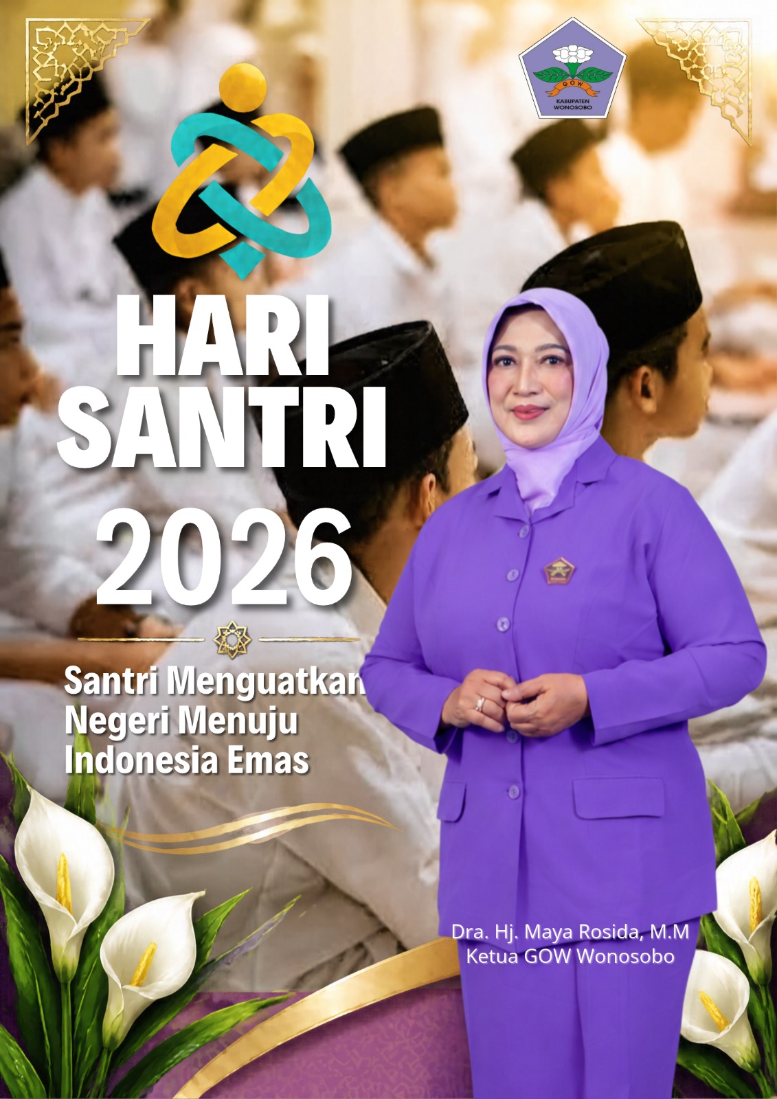 GOW Wonosobo, Maya Rosida, Hari Santri 2026, Pendidikan Pesantren Wonosobo, Pesantren Mandiri, Berita Wonosobo, Tokoh Wonosobo
