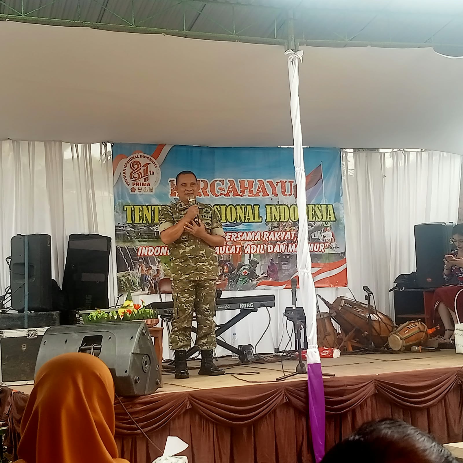HUT TNI Koramil Leksono